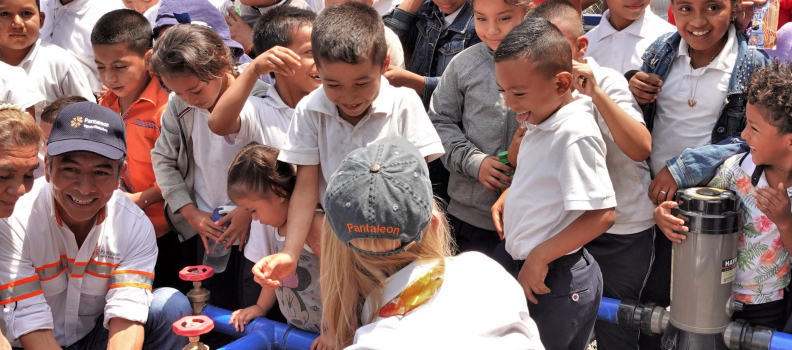 We inaugurated a drinking water treatment plant in partnership with ED&F Man in Nicaragua!