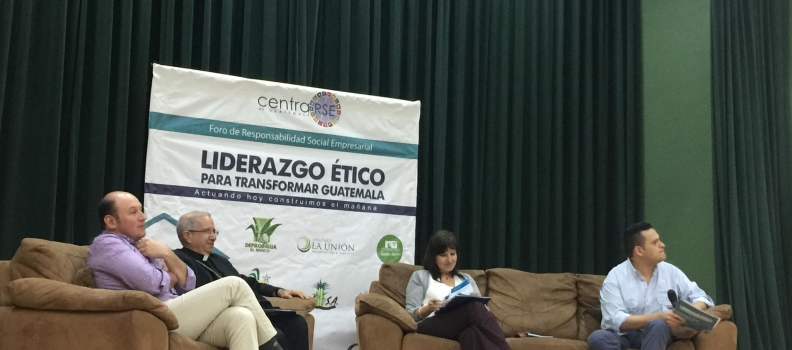 Foro de Responsabilidad Social y Diálogo Sostenible en Escuintla